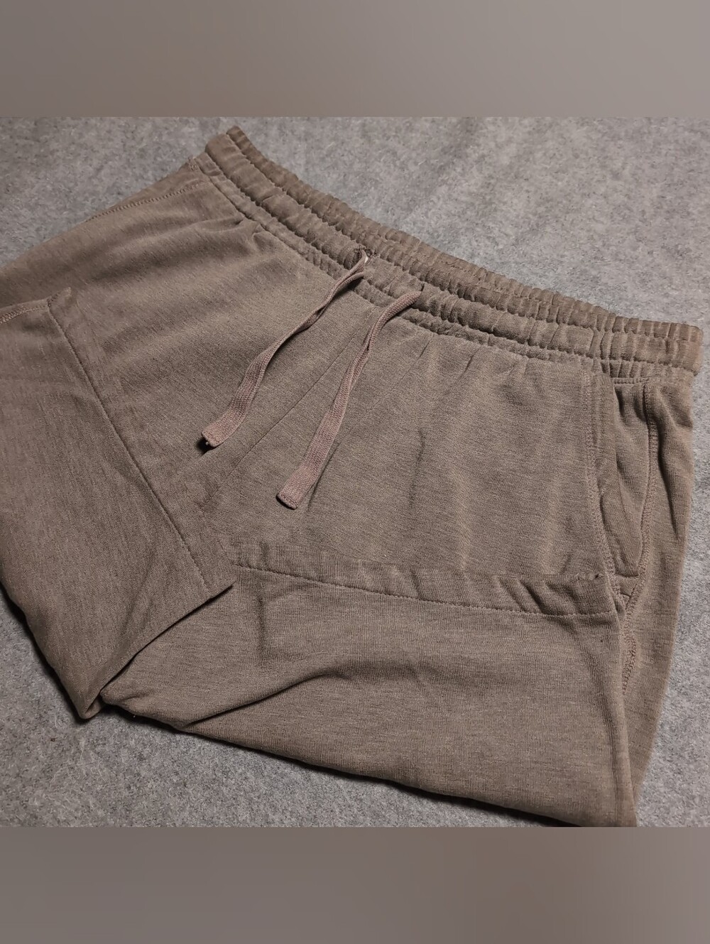 Jachs EST. 2088 Men’s Heather Brown Heavy Fleece Lounge Shorts Size L